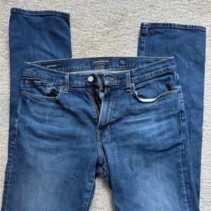 Lucky Brand Blue Two-Tone Denim Jeans for men